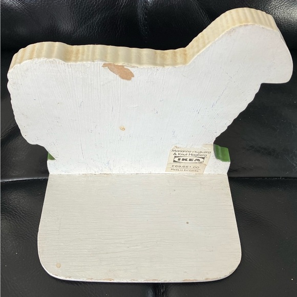 Vintage IKEA wooden lamb / sheep single bookend - Charming Sheep Wooden Decor - Picture 5 of 12